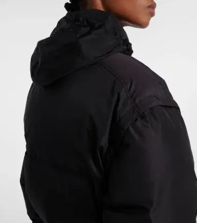 Prada Re-Nylon cropped down jacket | Thumbnail 6 Prada Re-Nylon cropped down jacket | Thumbnail 6