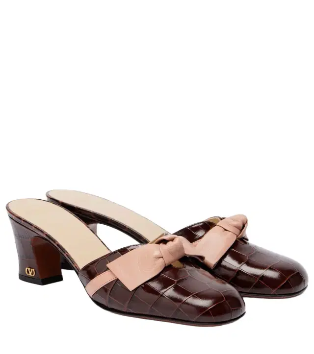 Valentino Garavani Knotty 60 leather mules