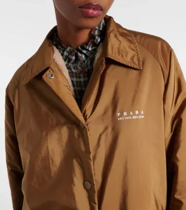 Prada Re-Nylon logo blouson | Thumbnail 5 Prada Re-Nylon logo blouson | Thumbnail 5