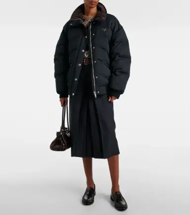 Prada Logo down jacket | Thumbnail 5 Prada Logo down jacket | Thumbnail 5