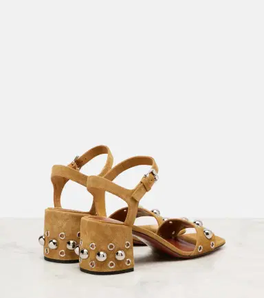 Valentino Garavani Nellcôte 60 studded suede sandals | Thumbnail 3