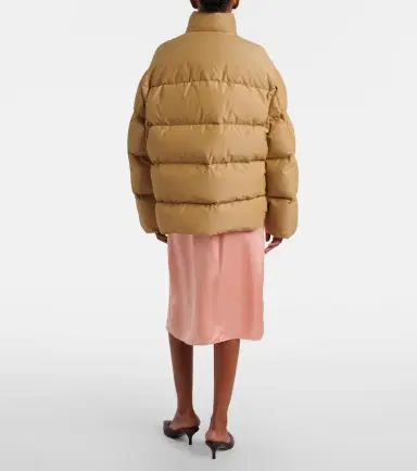 Prada Logo cotton-blend puffer jacket | Thumbnail 2 Prada Logo cotton-blend puffer jacket | Thumbnail 2