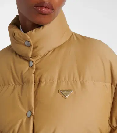 Prada Logo cotton-blend puffer jacket | Thumbnail 5 Prada Logo cotton-blend puffer jacket | Thumbnail 5