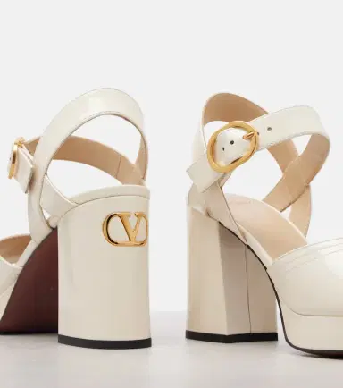 Valentino Garavani Fawcette 100 leather platform sandals | Thumbnail 2 Valentino Garavani Fawcette 100 leather platform sandals | Thumbnail 2