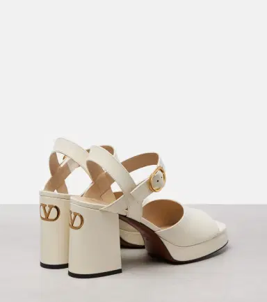 Valentino Garavani Fawcette 100 leather platform sandals | Thumbnail 4 Valentino Garavani Fawcette 100 leather platform sandals | Thumbnail 4