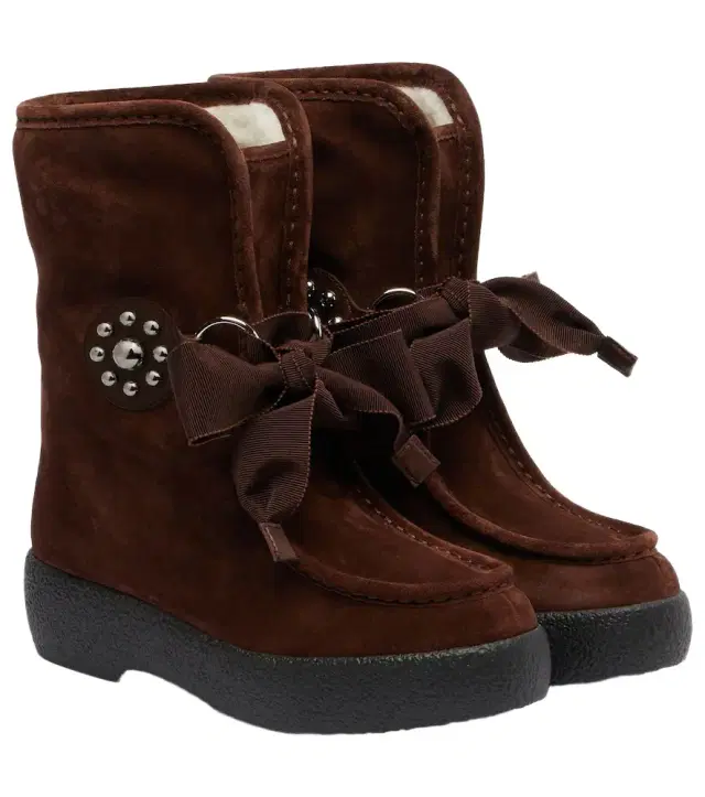 Valentino Garavani Snowish suede ankle boots