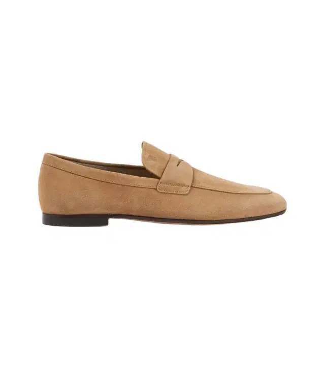Tod's Suede penny loafers