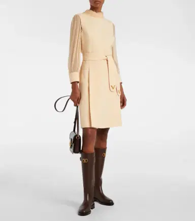 Valentino Garavani VLogo leather knee-high boots | Thumbnail 5 Valentino Garavani VLogo leather knee-high boots | Thumbnail 5