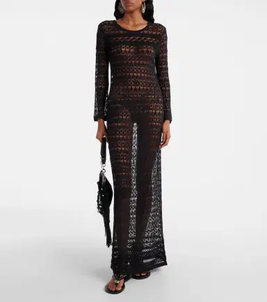 Isabel Marant Paloma crochet cotton-blend maxi dress | Thumbnail 3