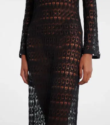 Isabel Marant Paloma crochet cotton-blend maxi dress | Thumbnail 4