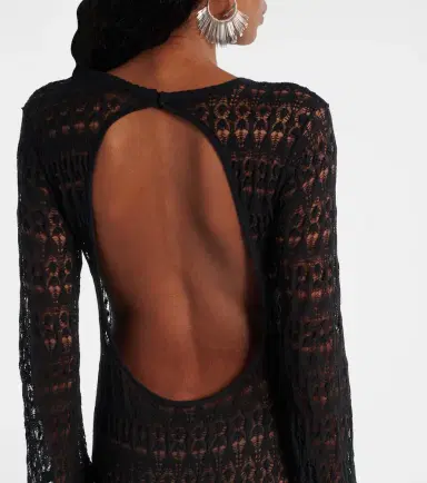 Isabel Marant Paloma crochet cotton-blend maxi dress | Thumbnail 6