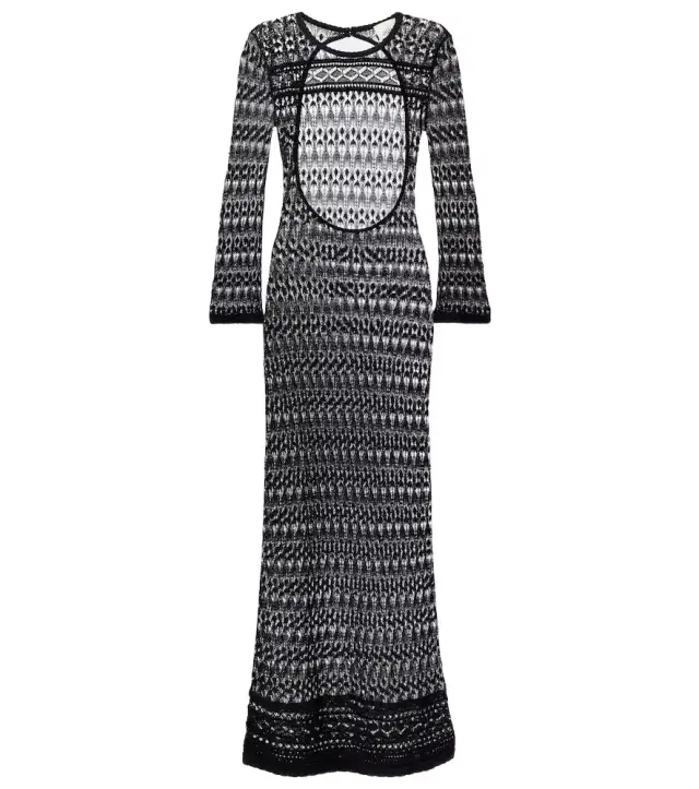 Isabel Marant Paloma crochet cotton-blend maxi dress
