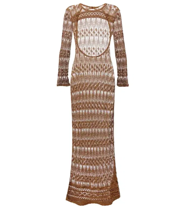 Isabel Marant Paloma sheer maxi dress