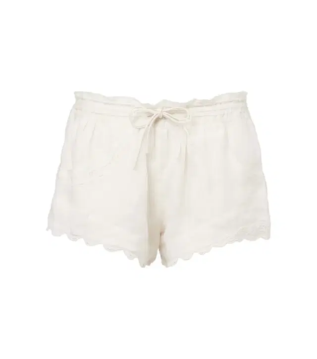 Isabel Marant Lola broderie anglaise ramie shorts