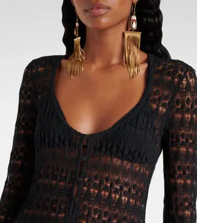 Isabel Marant Pia crochet minidress | Thumbnail 5