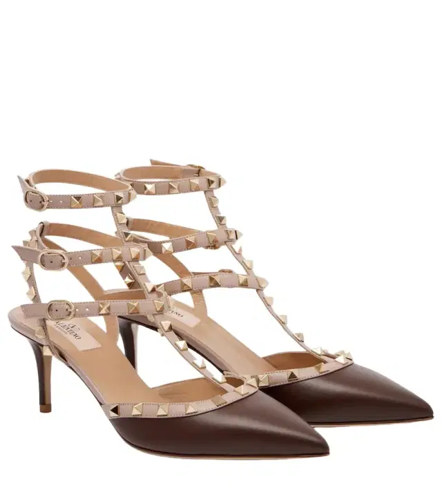 Valentino Garavani Rockstud 65 leather pumps