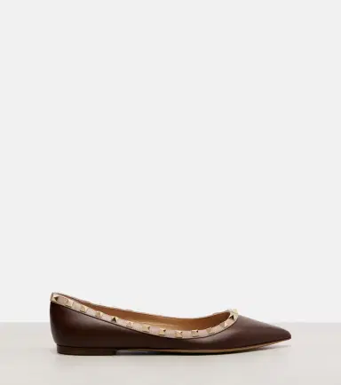 Valentino Garavani Rockstud leather ballet flats | Thumbnail 2 Valentino Garavani Rockstud leather ballet flats | Thumbnail 2