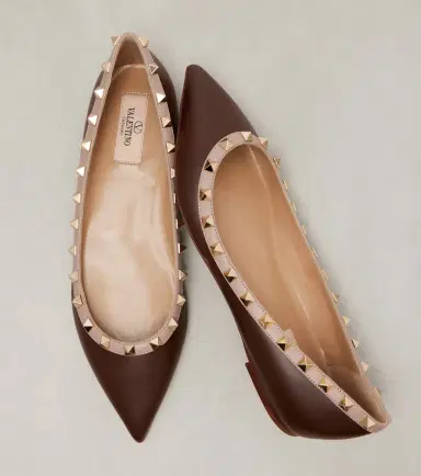 Valentino Garavani Rockstud leather ballet flats | Thumbnail 4 Valentino Garavani Rockstud leather ballet flats | Thumbnail 4