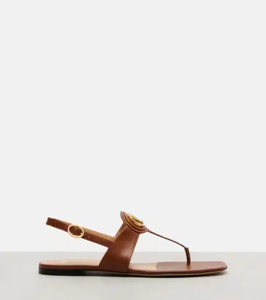 Valentino Garavani VLogo Signature leather thong sandals | Thumbnail 4