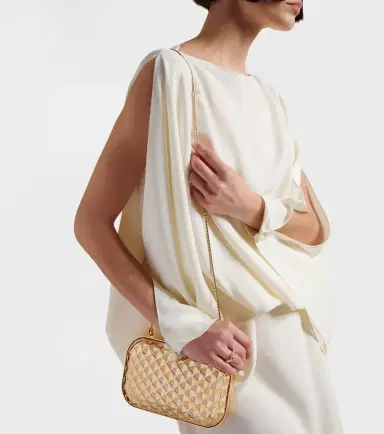 BVLGARI Calla gold-plated clutch | Thumbnail 4