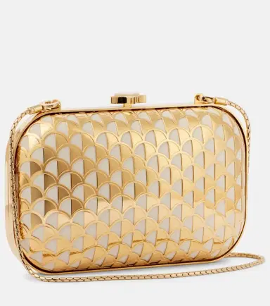 BVLGARI Calla gold-plated clutch | Thumbnail 5