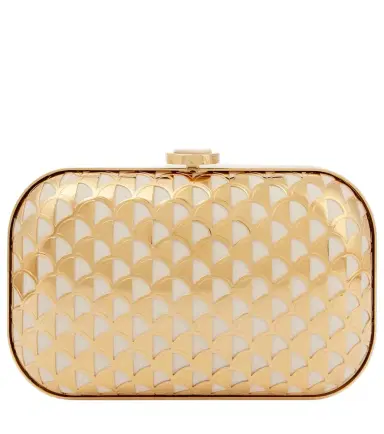 BVLGARI Calla gold-plated clutch | Thumbnail 1
