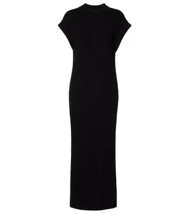 Varley Cheston pointelle cotton midi dress | Thumbnail 1