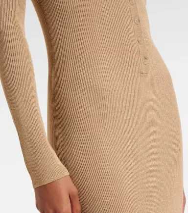 Nili Lotan Ribbed-knit silk maxi dress | Thumbnail 2