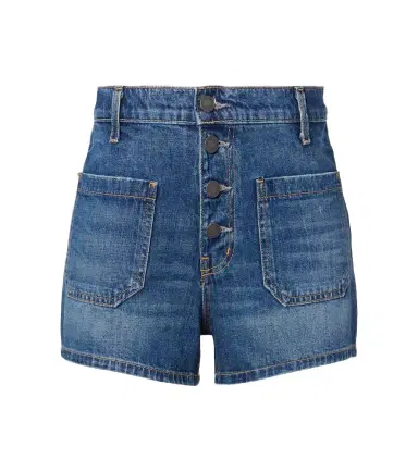 Nili Lotan Harley high-rise denim shorts | Thumbnail 1