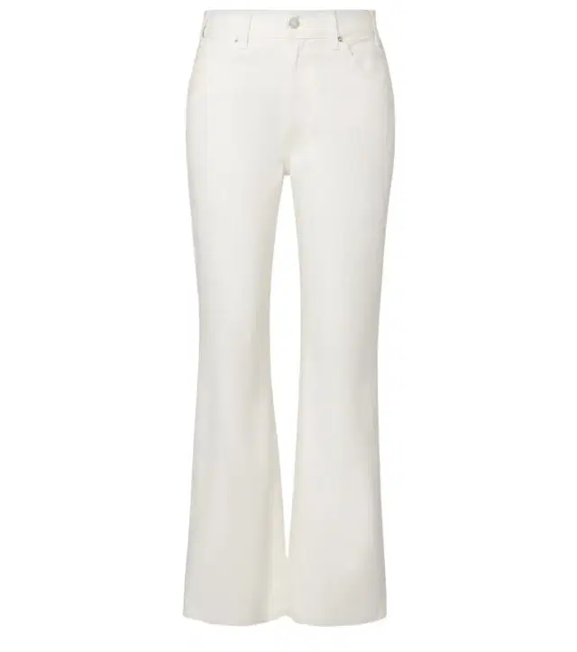 Calla high-rise cropped straight jeans