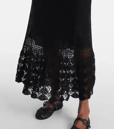 Nili Lotan Yoko crochet cotton midi dress | Thumbnail 2 Nili Lotan Yoko crochet cotton midi dress | Thumbnail 2