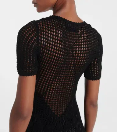 Nili Lotan Yoko crochet cotton midi dress | Thumbnail 5 Nili Lotan Yoko crochet cotton midi dress | Thumbnail 5