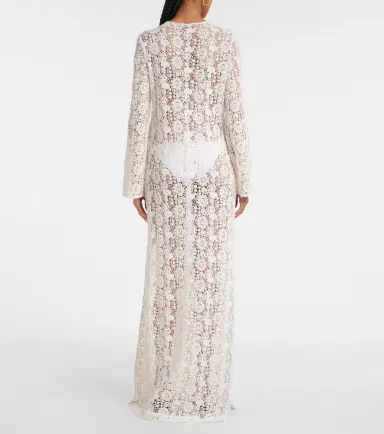 Nili Lotan Cotton lace maxi dress | Thumbnail 2
