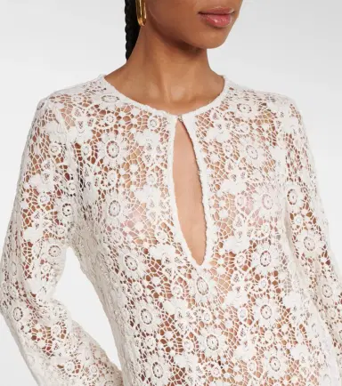 Nili Lotan Cotton lace maxi dress | Thumbnail 6