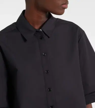 Rohe Róhe Embroidered cotton poplin shirt | Thumbnail 2