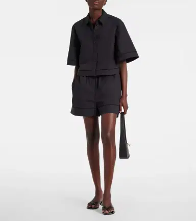 Rohe Róhe Embroidered cotton poplin shirt | Thumbnail 3