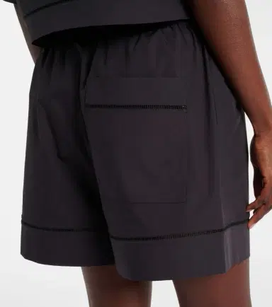 Rohe Róhe Embroidered cotton poplin shorts | Thumbnail 5