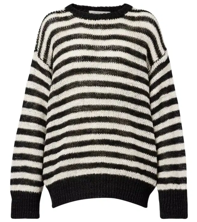 Rohe Róhe Striped linen-blend sweater