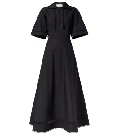 Rohe Róhe Embroidered cotton poplin midi dress | Thumbnail 1
