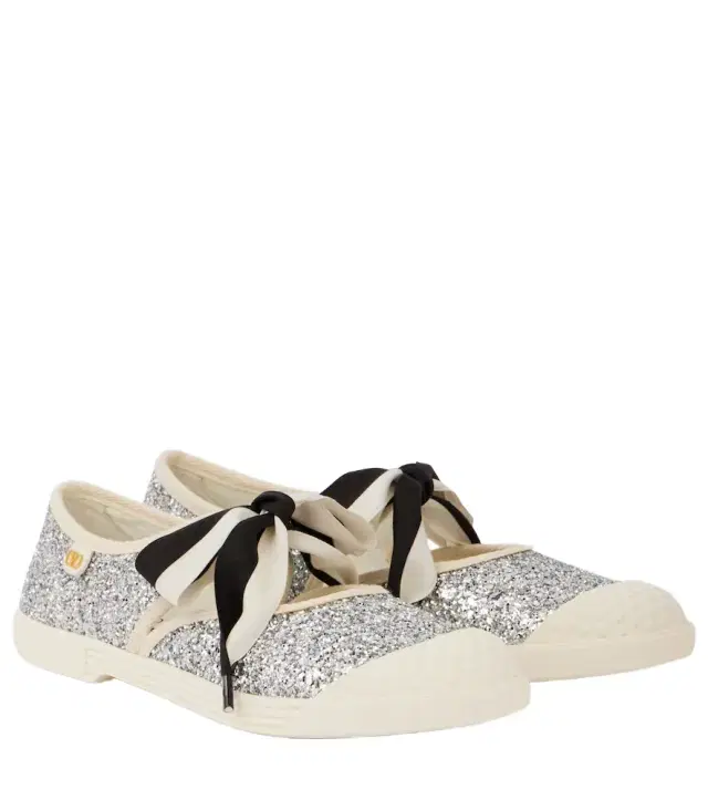 Valentino Garavani Bay by Bay glitter sneakers