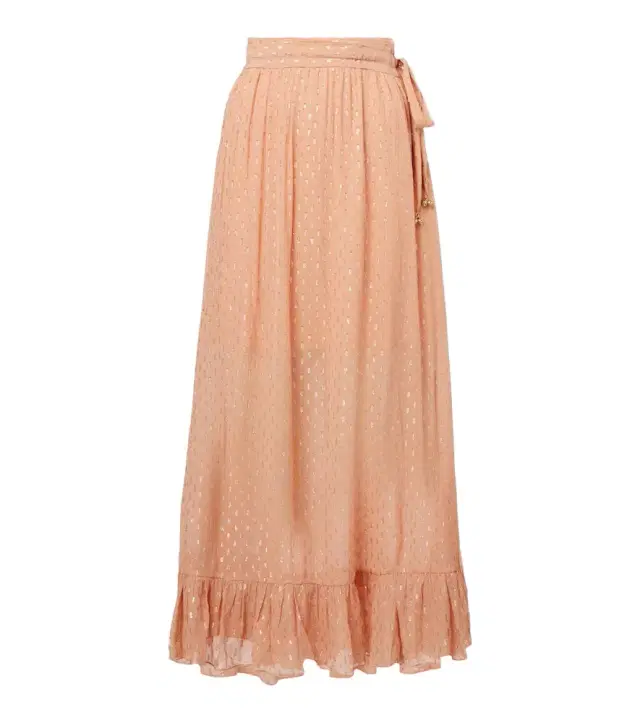 Zimmermann Rhiannon frilled maxi skirt