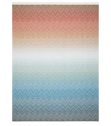 Missoni Ciro Chevron fringed wool throw | Thumbnail 1 Missoni Ciro Chevron fringed wool throw | Thumbnail 1