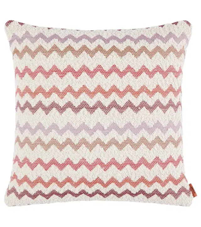 Missoni Capri Zigzag bouclé cushion