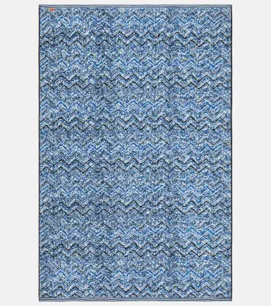 Missoni Azul Zigzag cotton terry beach towel | Thumbnail 3