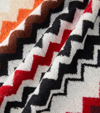 Missoni Zigzag set of 2 cotton towels | Thumbnail 4