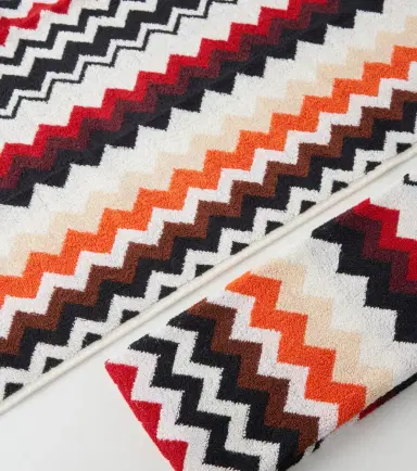Missoni Zigzag set of 2 cotton towels | Thumbnail 6