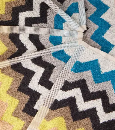 Missoni Best Zigzag set of 6 cotton terry hand towels | Thumbnail 3