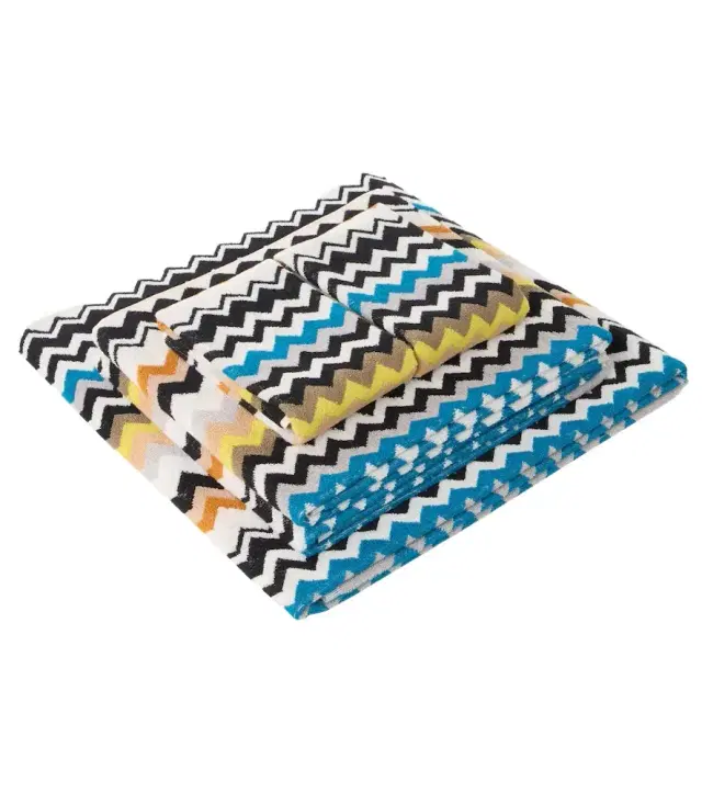 Missoni Best set of 5 zigzag cotton terry towels