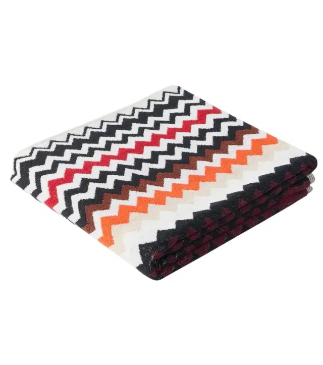 Missoni Best Zigzag cotton terry bath sheet