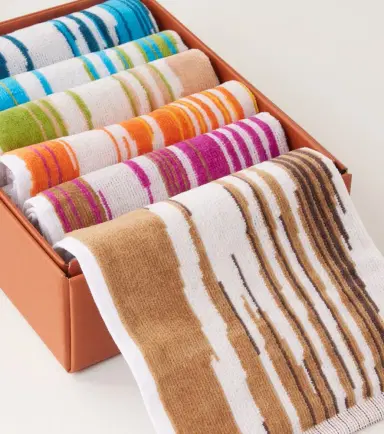 Missoni Fiammetta set of 6 cotton terry hand towels | Thumbnail 2